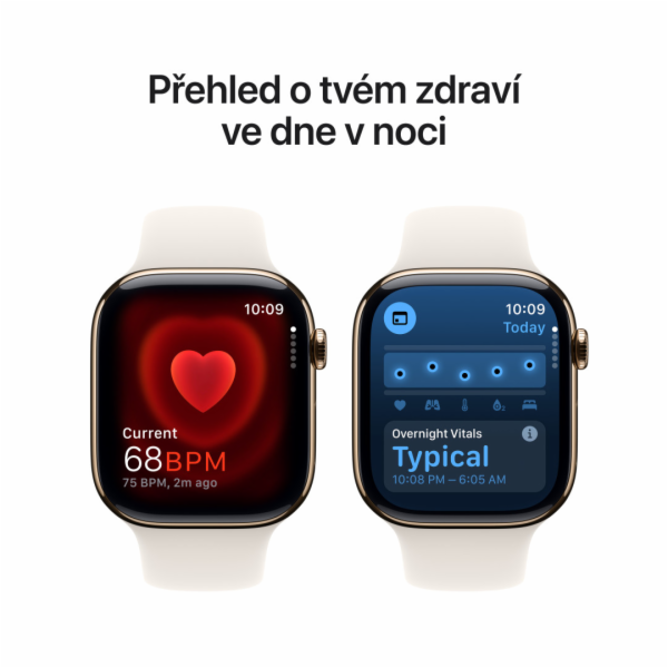 Apple Watch Series 10 GPS + Cellular 42mm Zlatý titan s h...
