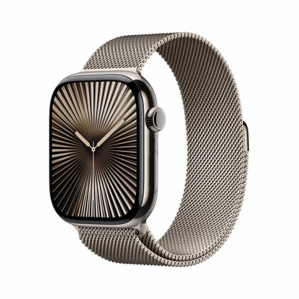 Apple Watch Series 10 42mm Cellular Přírodní titan s přír...