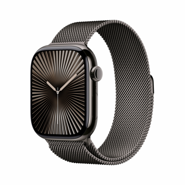 Apple Watch S10 Cell/42mm/Slate Grey/Elegant Band/Slate