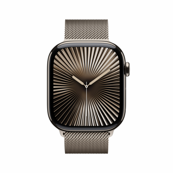 Apple Watch S10 Cell/46mm/Natural/Elegant Band/Natural/-M/L