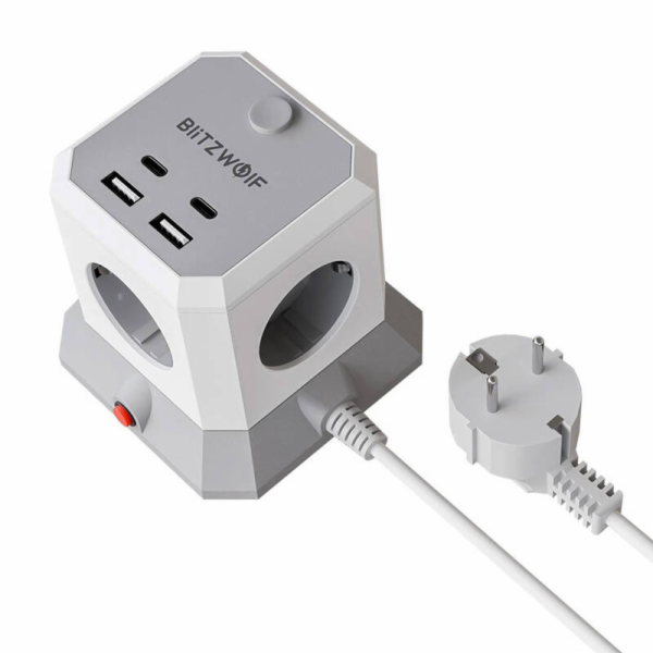 Extender BlitzWolf BW-EC1 4xAC 2xUSB-A 2xUSB-C