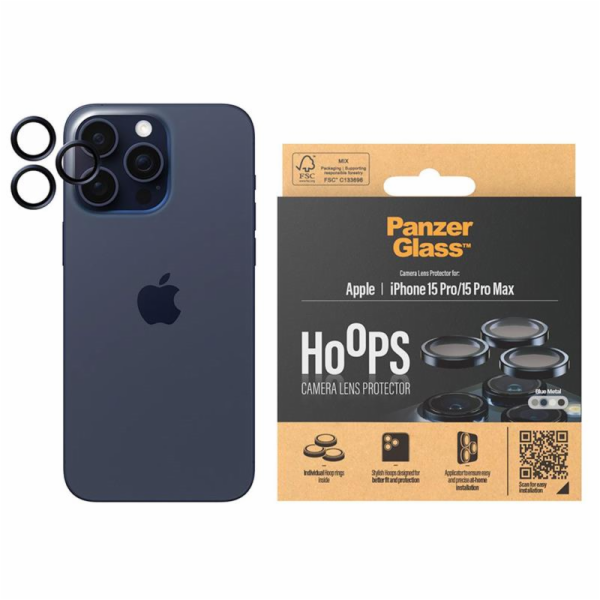 PanzerGlass ochranné sklo Hoops pre iPhone 15 Pro/15 Pro ...