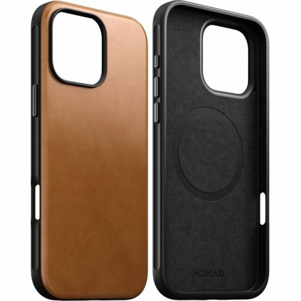 Nomad NOMAD Moderní kožené pouzdro English Tan | iPhone 1...