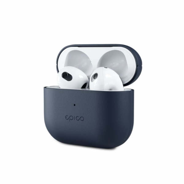 Epico Leather Case Airpods 4 - modrá
