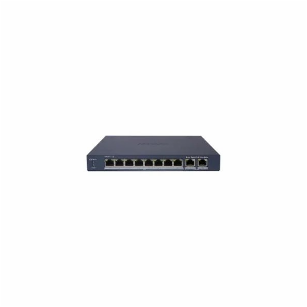 Hikvision DS-3E1510P-EI/M, 8 portový Gigabitový, Smart Po...