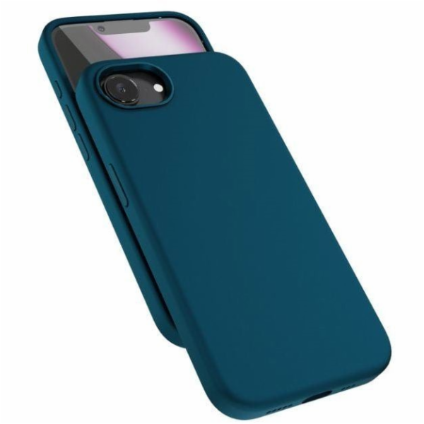 Epico Mag+ Silicone Case Pro iPhone 16e - petrolejová modrá