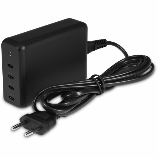 LMP USB-C 4port GaN Power Adapter 165W - Black