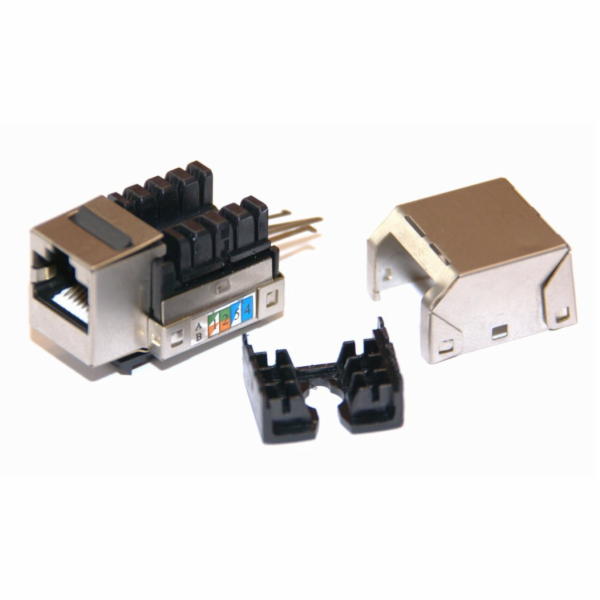 OEM keystone Cat5e, tieneny STP, kolmá svork., typ UNI 11...