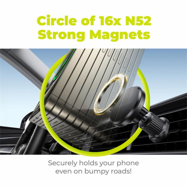 Mobile Origin Wireless Car Charger MO3 MagSafe Compatible...