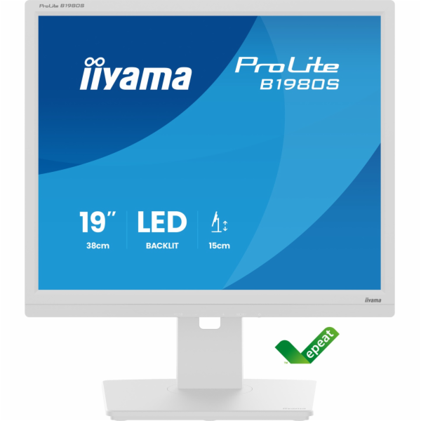 iiyama ProLite B1980S-W1 - LED monitor - 19" - 1280 x 102...