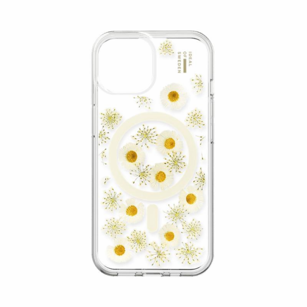 iDeal Fashion Clear Case MagSafe iPhone 13/14/15 Daisy Bloom