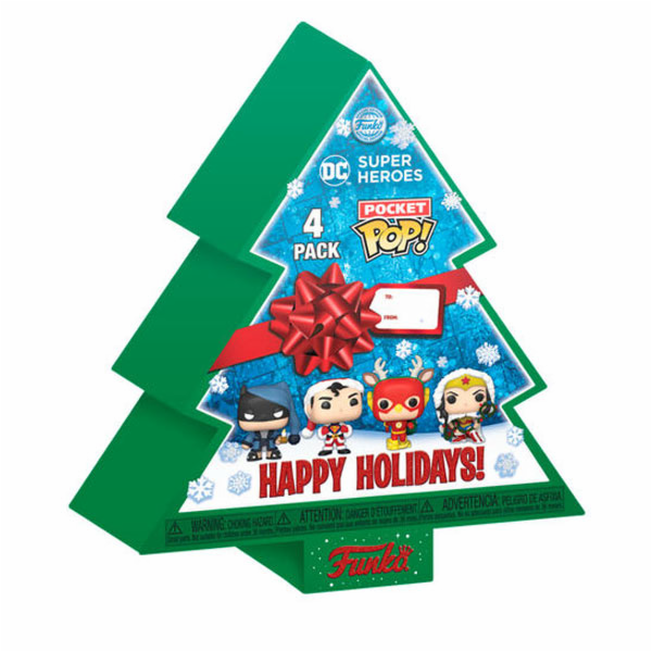 POP! Tree Holiday Box 4 kusy (DC Comics)