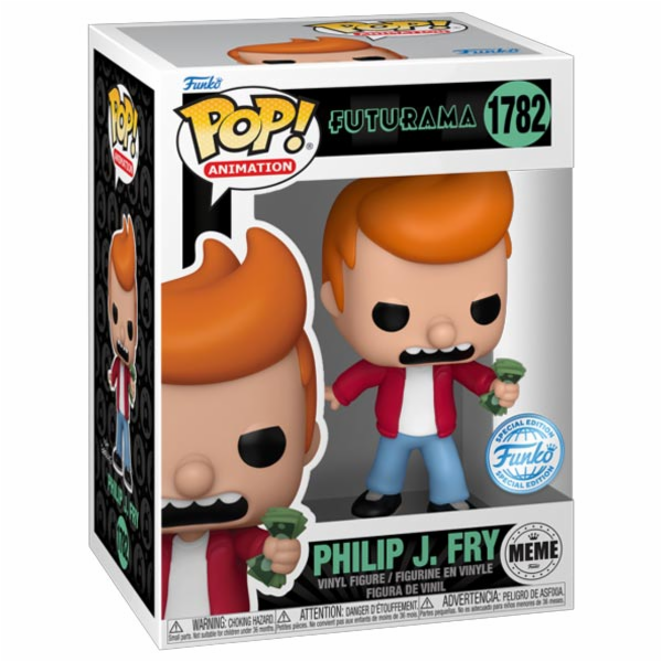 POP! Animace: Philip J. Fry Meme (Futurama) Special Edition