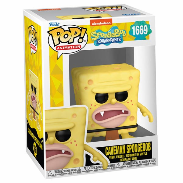 POP! Animace: Caveman Spongebob (Sponge Bob)