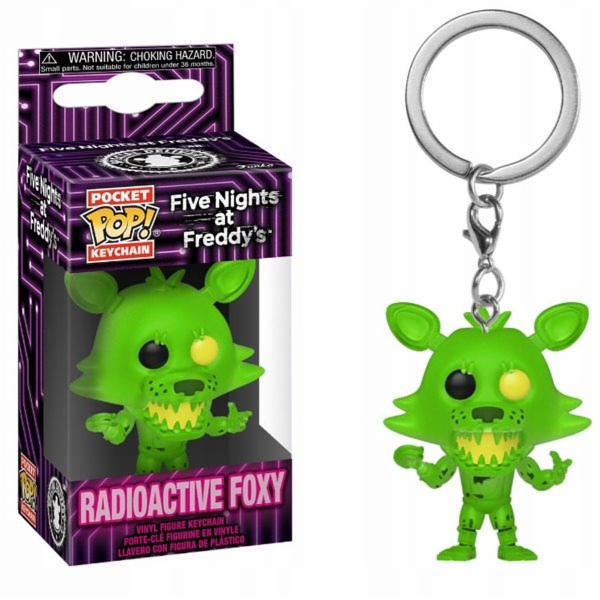 POP! Klíčenka Radioactive Foxy (Five Nights at Freddys)
