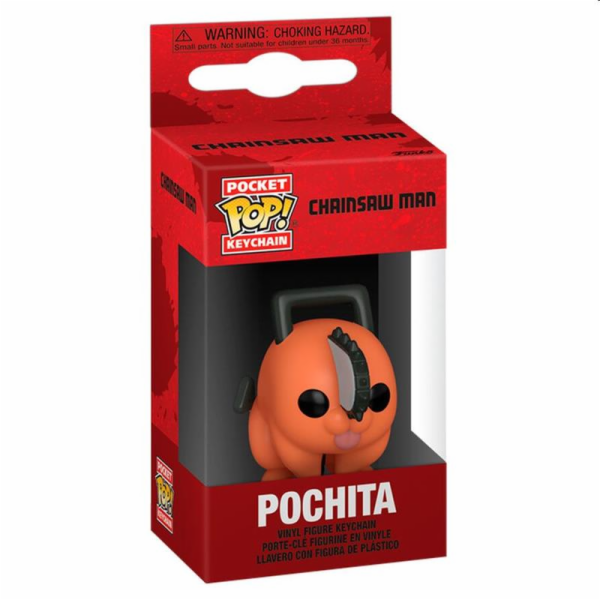 POP! Klíčenka Pochita (Chainsaw Man)