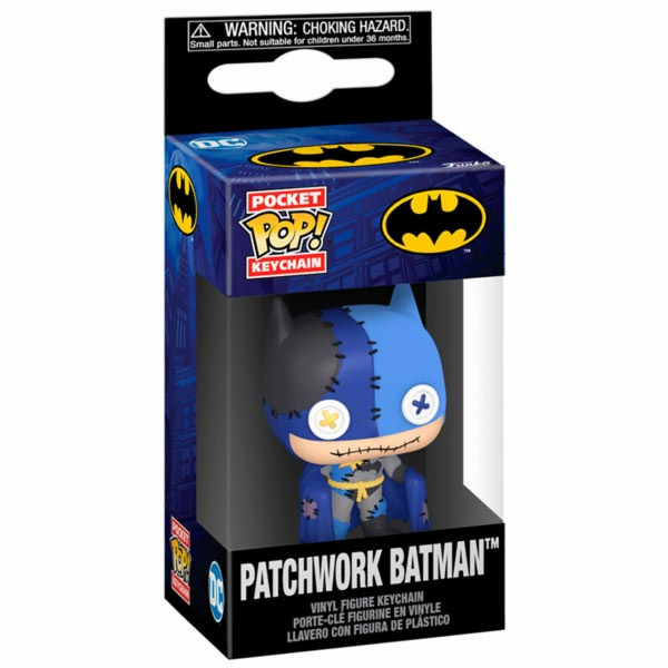 POP! Klíčenka Patchwork Batman (DC Comics)