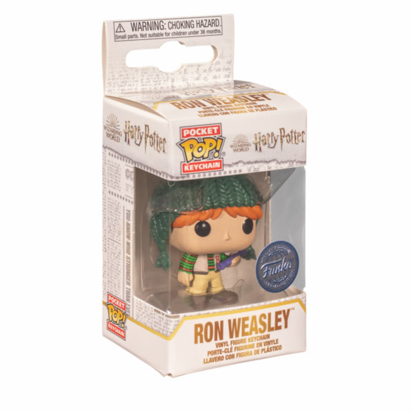 POP! Klíčenka Holiday Ron (Harry Potter)