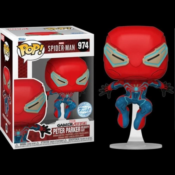 POP! Spider Man 2 Peter Parker Velocity Suit (Marvel) Spe...