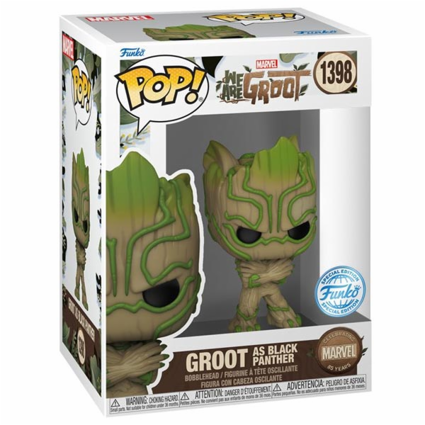 POP! Groot as black panther (We Are Groot) (Marvel) Speci...