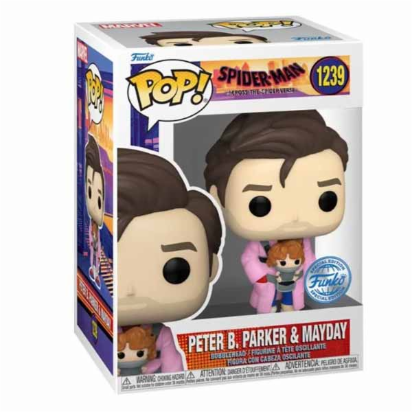 POP! Spiderman Into the Spiderverse 2: Peter B. Parker & ...