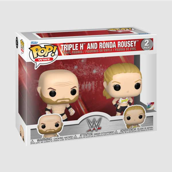 POP! 2 Pack: Triple H  and Ronda Rousey (WWE)