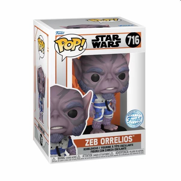 POP! The Mandalorian S10: Zeb Orrelios (Star Wars) Specia...