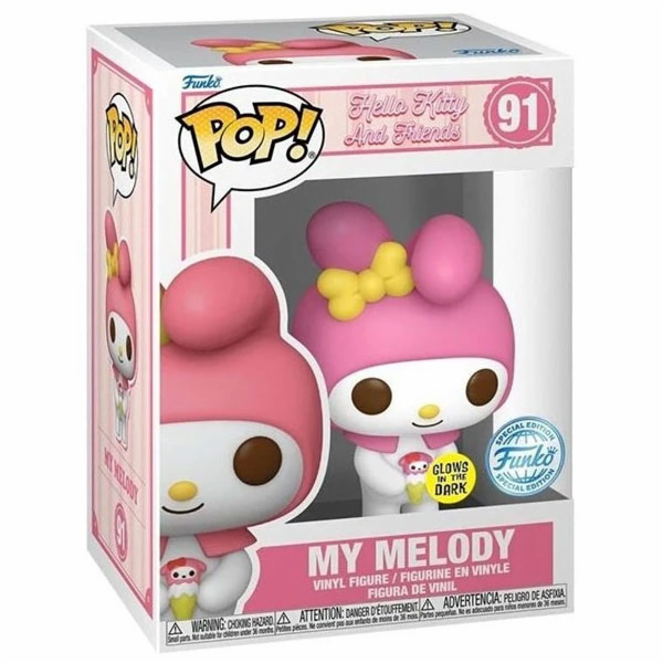 POP! My Melody (Hello Kitty) Special Edition Glows In the...