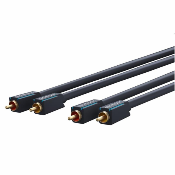 ClickTronic HQ OFC kabel 2x CINCH - 2x CINCH RCA, M/M, 3m