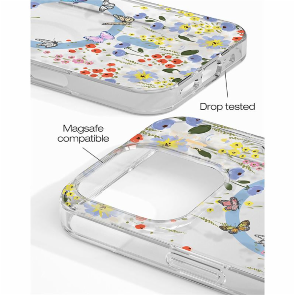 iDeal Fashion Clear Case MagSafe iPhone 16 Pro Artistic G...