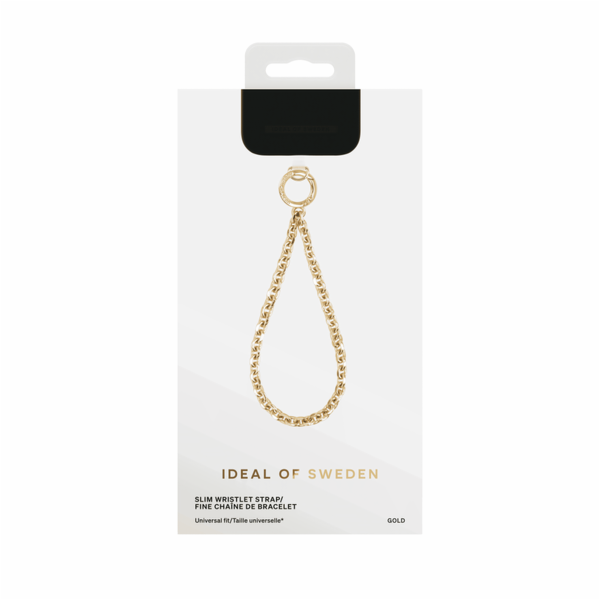iDeal Phone Slim Wristlet Strap Gold