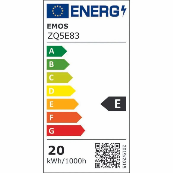  EMOS LED žárovka Classic A80 / E27 / 20 W (150 W) / 2452...