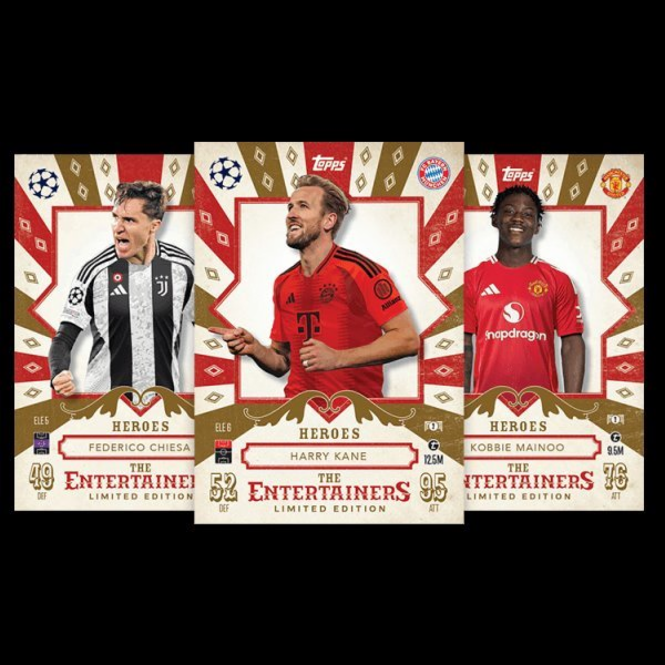 Fotbalové karty Topps Match Attax TCG 2024/25 UCC Booster...