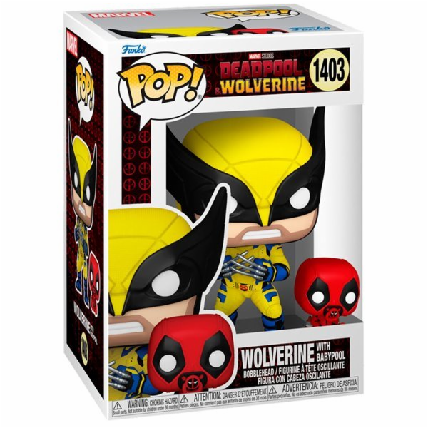 POP! Deadpool & Wolverine: Wolverine with Babypool (Marvel)