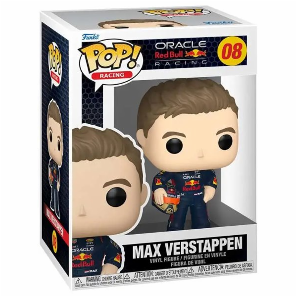 POP! Racing: Max Verstappen with Helmet (F1)