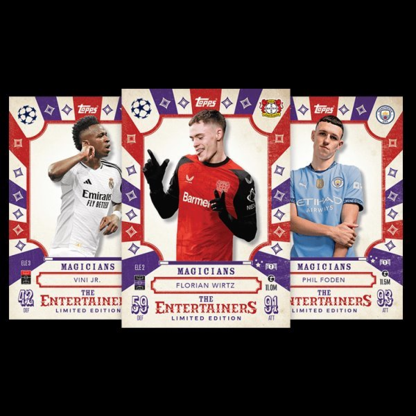 Fotbalové karty Topps Match Attax TCG 2024/25 UCC Booster...