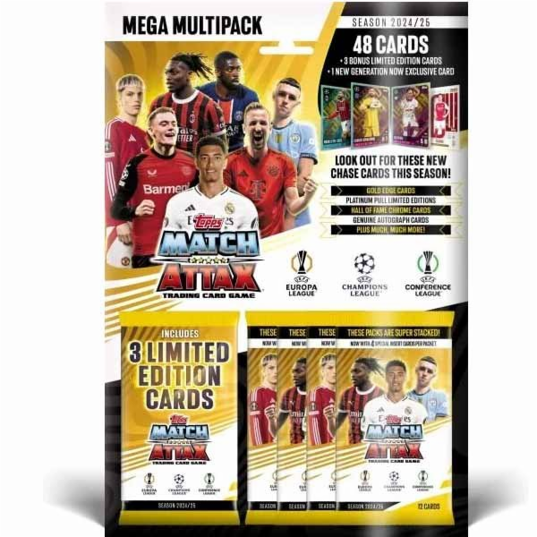 Fotbalové karty Topps Match Attax TCG 2024/25 UCC Mega Mu...