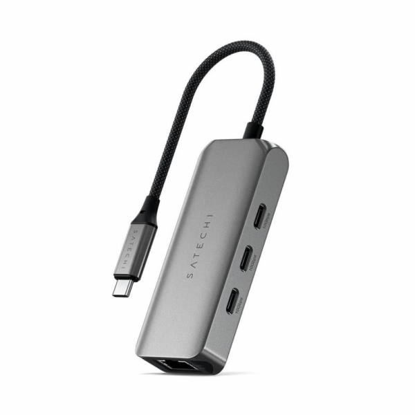 Satechi USB-C Hub 4-in-1 with 2.5 Gigabit Ethernet - Spac...