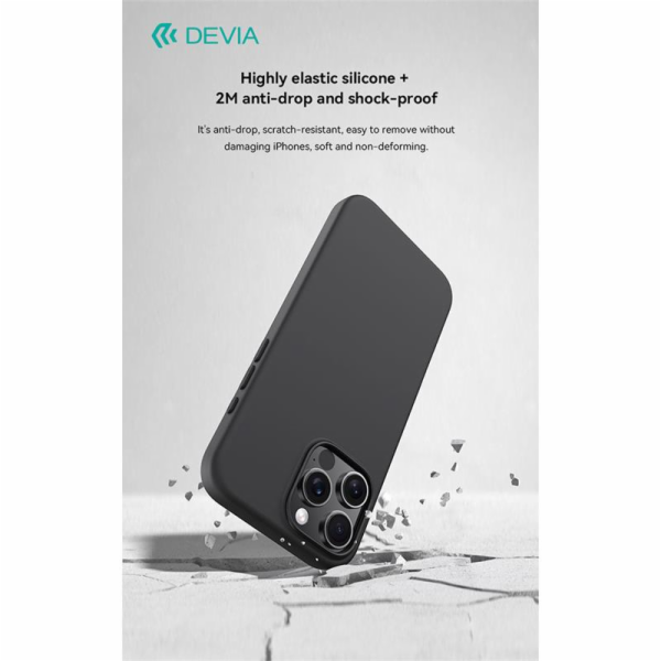 Devia kryt Nature Series Silicone Magnetic Case pro iPhon...