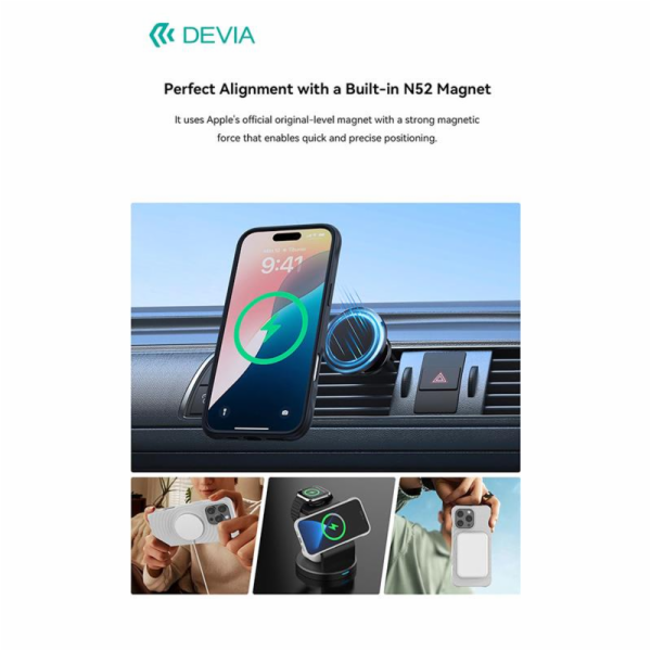 Devia kryt Ripple Magnetic Shockproof TPU Case pro iPhone...