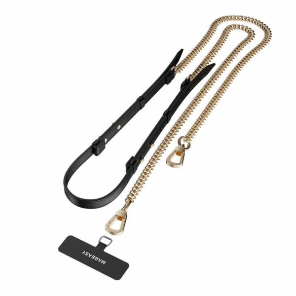 SwitchEasy šňůrka Leather Chain Strap + Strap Card, Phone...