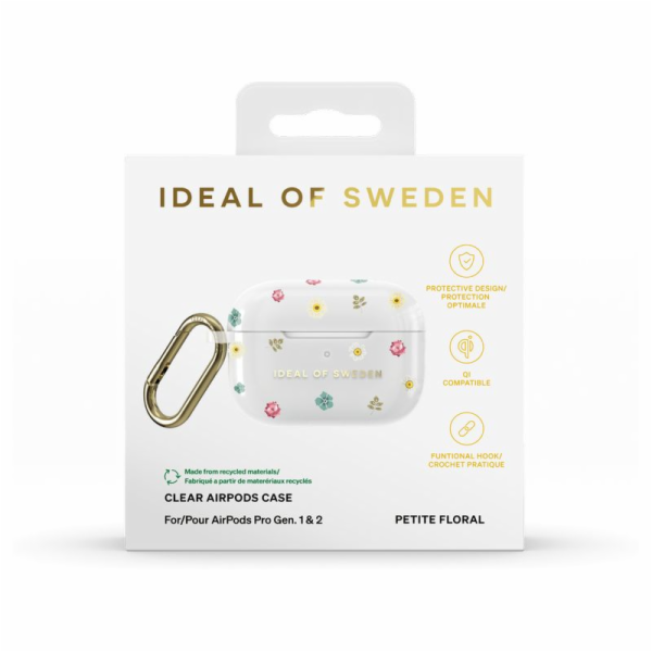 iDeal Clear AirPods Case Gen1/2 Petite Floral