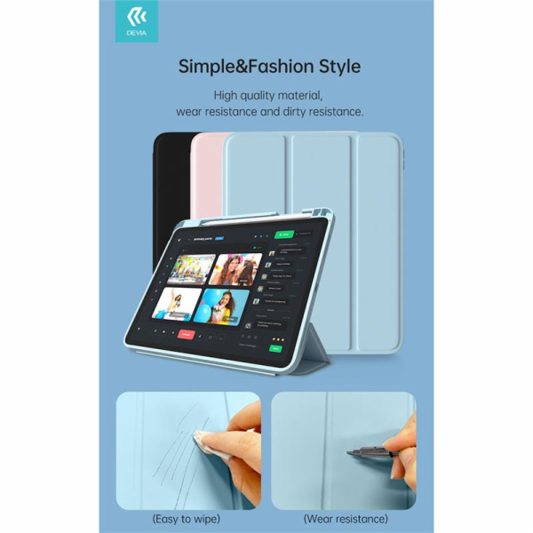 Devia pouzdro Leather Case with Pencil Slot pro iPad Pro ...