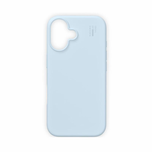 iDeal Silicone Case MagSafe iPhone 16 Light Blue