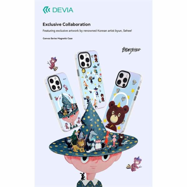 Devia kryt Canvas Series Magnetic Case pro iPhone 16 Pro ...