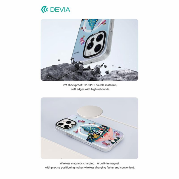 Devia kryt Canvas Series Magnetic Case pro iPhone 16 Plus...