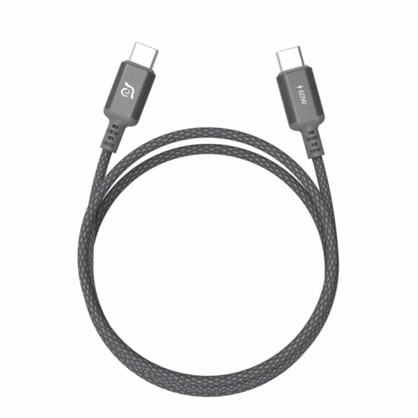 Adam Elements kabel CASA S120 USB-C na USB-C 60W 1.2m - Gray