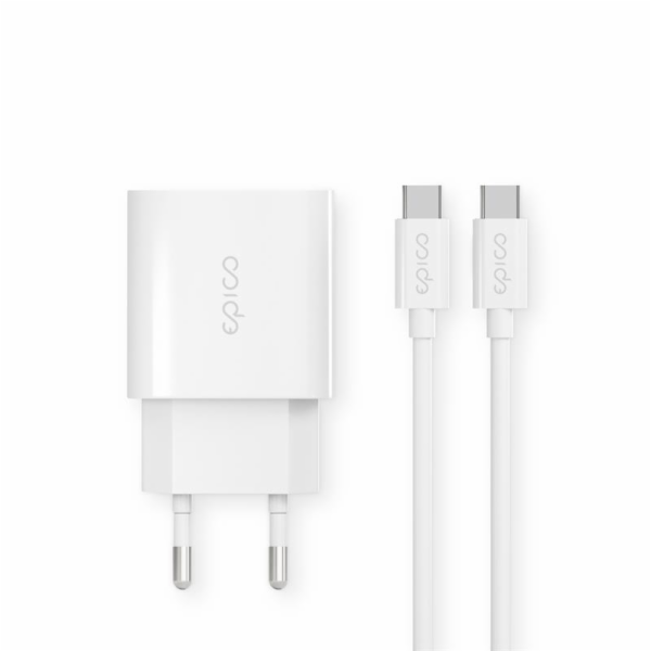 iStores by Epico 20W PD Charger Bundle s USB-C to USB-C k...