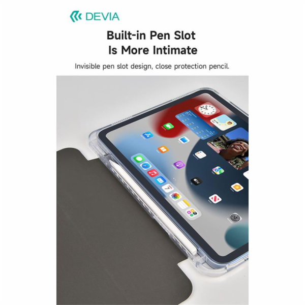 Devia pouzdro Nature Series PU Leather Case pro iPad 10.2...