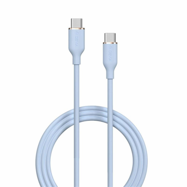 Deví kabel USB-C to USB-C Jelly Series Silicone Cable 1.2...